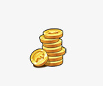 钱币元素金色png免抠素材_88icon https://88icon.com 商务 宝箱 财宝 金币元素 金钱图片 黄金