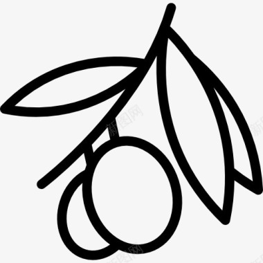 蔬菜橄榄图标图标