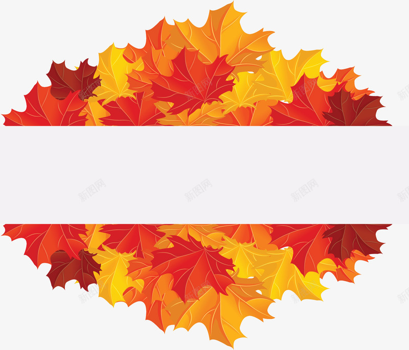 美丽秋天枫叶标题框矢量图ai免抠素材_88icon https://88icon.com 矢量png 秋天 秋天枫叶 秋天标题框 立秋 美丽枫叶 矢量图