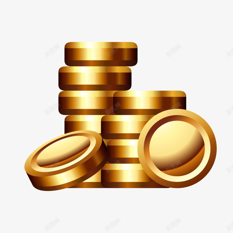 金色质感金边钱币黄金矢量图ai免抠素材_88icon https://88icon.com 质感 质感金色 金色 金边 钱币 黄金 矢量图