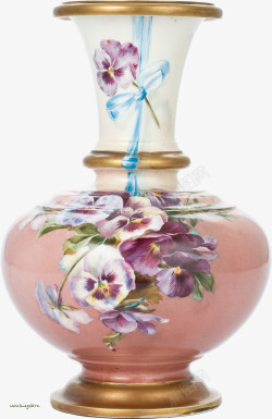 中国风陶瓷花瓶抠图素材