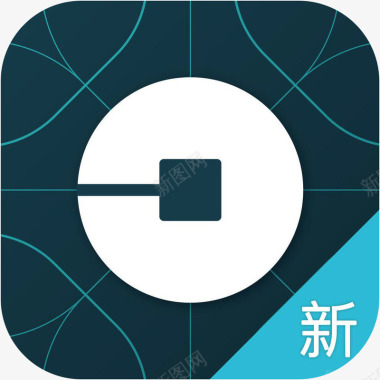 手机Uber优步中国旅游应用图标图标