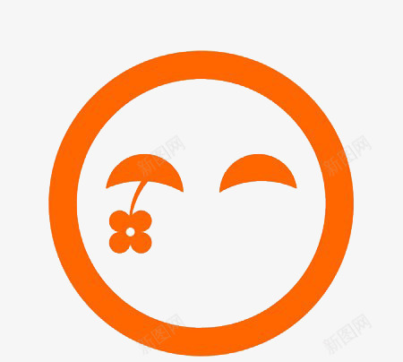 土豆网标志png免抠素材_88icon https://88icon.com 元素 圆圈 小花 橙黄色