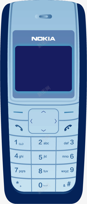 诺基亚手机png免抠素材_88icon https://88icon.com 卡通手机 手机 手机素材 诺基亚