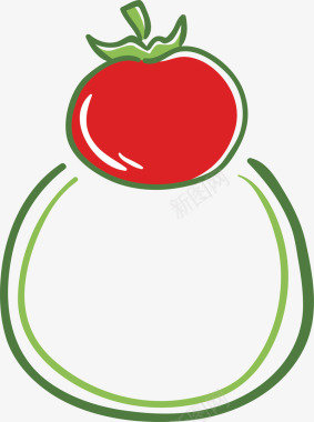 西红柿logo矢量图图标图标