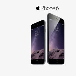 苹果六手机贴手表界面高清图片