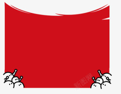 装饰印迹红色底纹高清图片