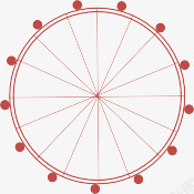 h5抽象线条圆环素材
