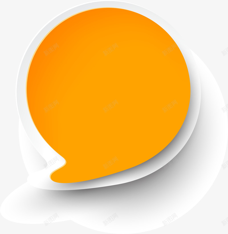 橙色圆圈框架png免抠素材_88icon https://88icon.com 圆圈 对话框 框架 橙色 背景 边框纹理