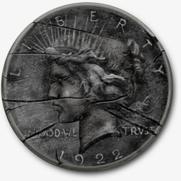 钱币银质图标图标