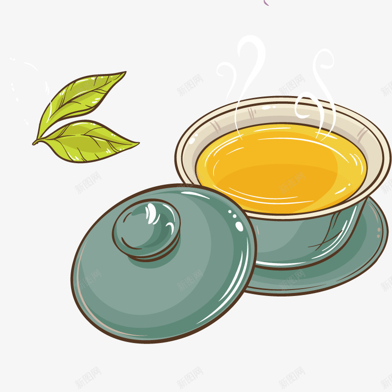 饮品茶水png免抠素材_88icon https://88icon.com 图案 形状 杯子 茶具 茶饮 装饰