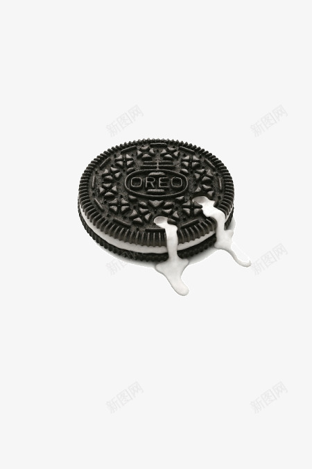 奥利奥夹心饼干png免抠素材_88icon https://88icon.com 创意 夹心 奥利奥 巧克力 设计 食品 饼干 黑白