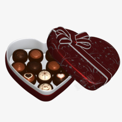 巧克力礼物盒素材
