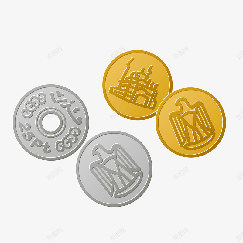 古代金币银币钱币png免抠素材_88icon https://88icon.com 古代 金币 钱币 银币