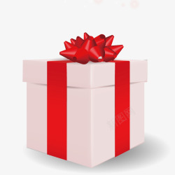 礼物白色盒子素材