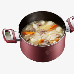 营养汤品熬煮工具素材