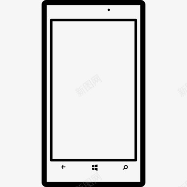 手机的流行模式诺基亚Lumia925图标图标