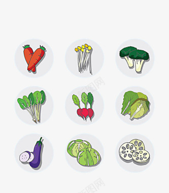 健康图标蔬菜图标图标