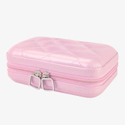 饰品盒粉色芭莎珠宝箱高清图片