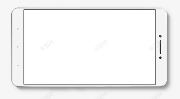 白色小米手机图标图标