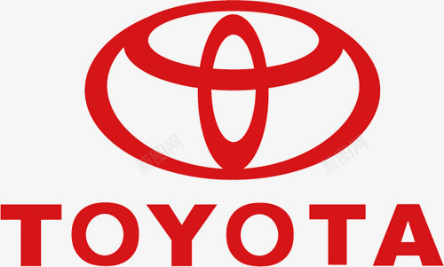 TOYOTA车标车标贴纸TOYOTA图标图标