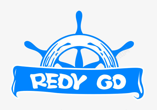 旅游logo设计船舵logo图标图标