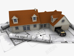 房屋建筑模型素材