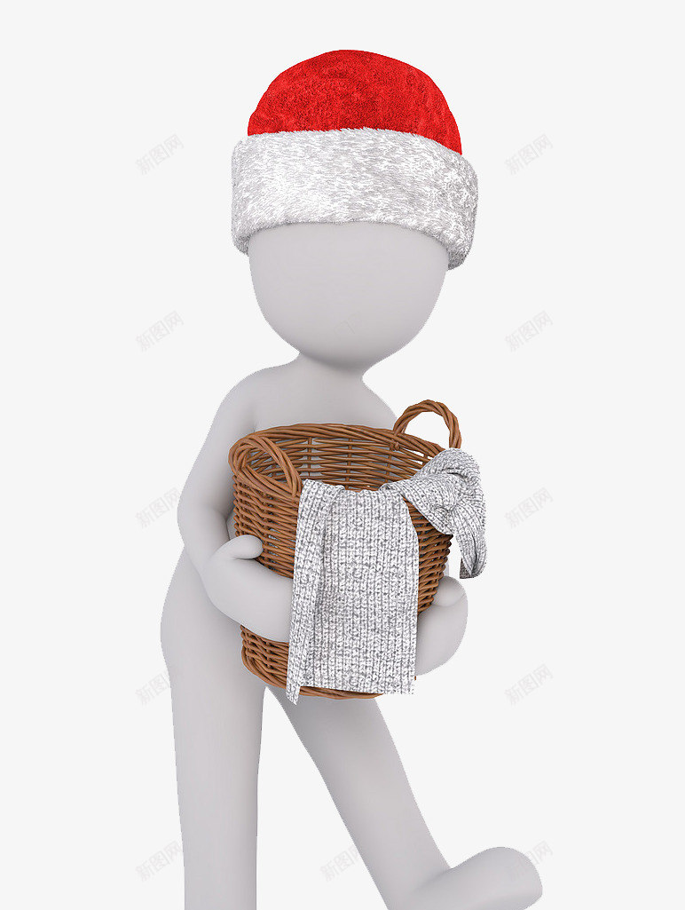 抱着竹楼的圣诞帽小人png免抠素材_88icon https://88icon.com 圣诞 圣诞红色 圣诞节 小人 模型 竹楼