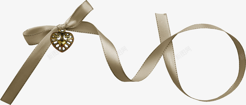 漂浮的咖啡色丝带png免抠素材_88icon https://88icon.com 丝带 丝绸 可爱的丝带 可爱的丝绸 小清新丝带 漂浮丝带 礼物丝带