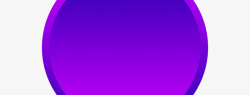 紫色海报装饰半圆素材