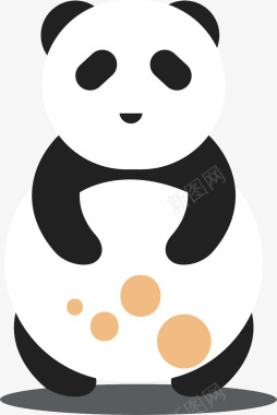 熊猫熊猫矢量图图标图标