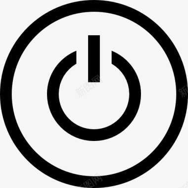 圆圈权力的象征一个圆圈内图标图标