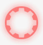 粉色光效圆圈图标图标