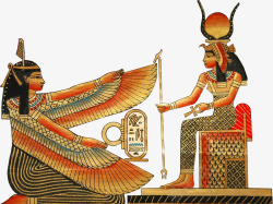 古埃及王室人物素材