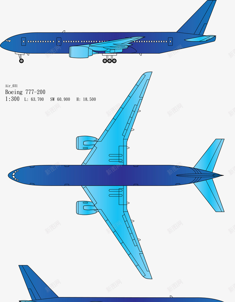 飞机3631png免抠素材_88icon https://88icon.com 777200 Air Boeing 交通工具 客机 战机 现代科技 飞机 飞机图 飞机模型图 飞机线条图