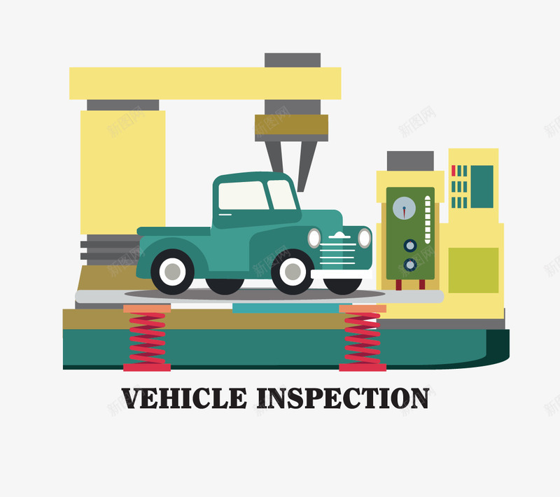 vehicleinspection矢量图eps免抠素材_88icon https://88icon.com inspection vehicle 汽车检验 矢量汽车体检 维修中心 矢量图