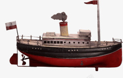 复古轮船模型素材