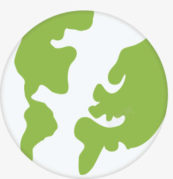 绿色的地球模型素材