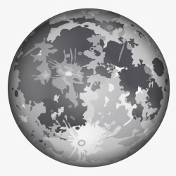 月亮天空中秋月圆素材