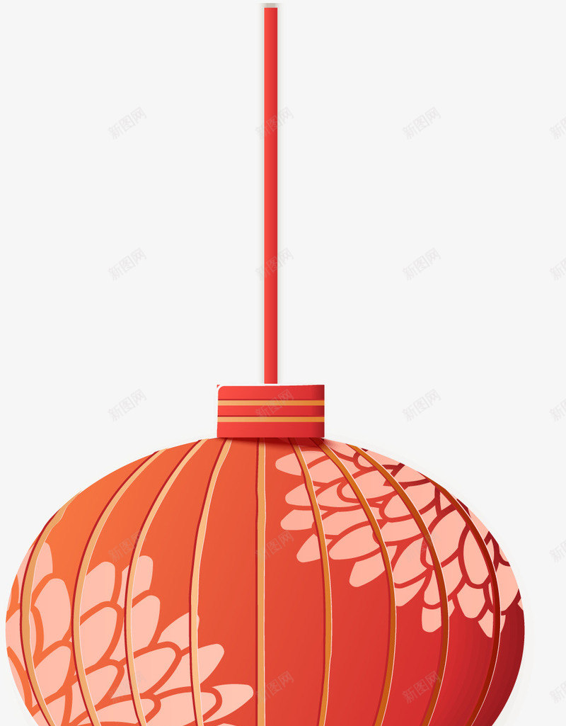 中国风新年装饰灯笼png免抠素材_88icon https://88icon.com 中国风 悬挂 新年装饰 灯笼 装饰图案