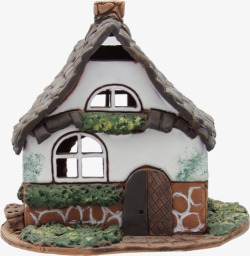 3d欧式乡村小屋建筑模型素材