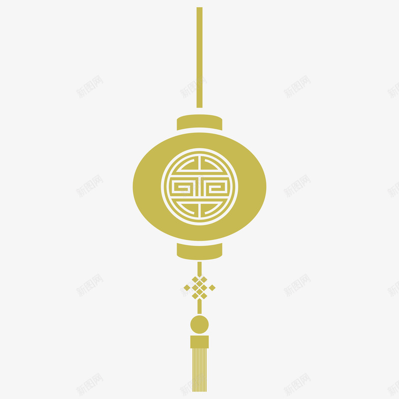 灯笼png免抠素材_88icon https://88icon.com 中国传统 中国结 中国风 传统习俗 悬挂 手绘 灯笼 装饰 黄色