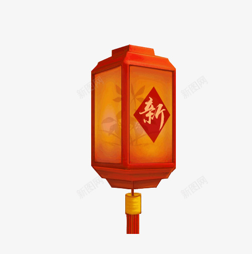 漂亮的灯笼png免抠素材_88icon https://88icon.com 古风 新年 灯笼 花纹 装饰图案 黄色