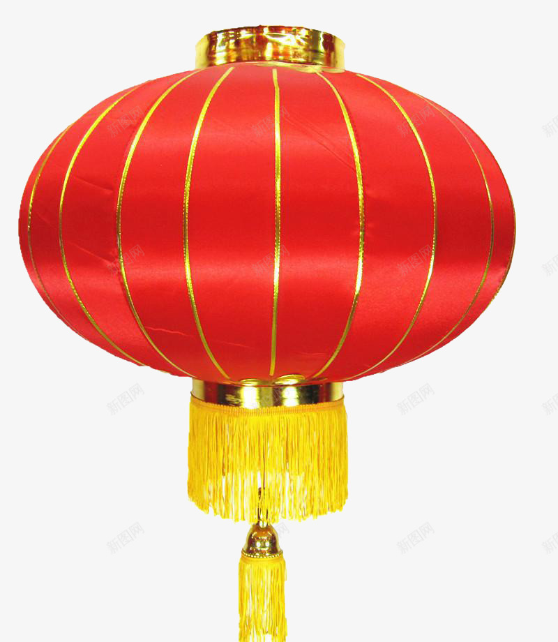 黄色双流苏红灯笼png免抠素材_88icon https://88icon.com 中国风灯 双流苏 红灯笼 黄色