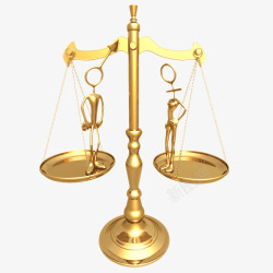 男女托盘天秤素材