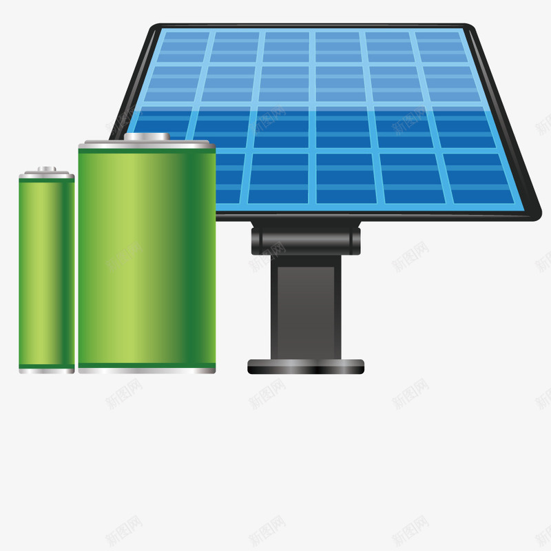 环保太阳能板矢量图eps免抠素材_88icon https://88icon.com 板子 模型 环保 电池 绿色 节能 矢量图