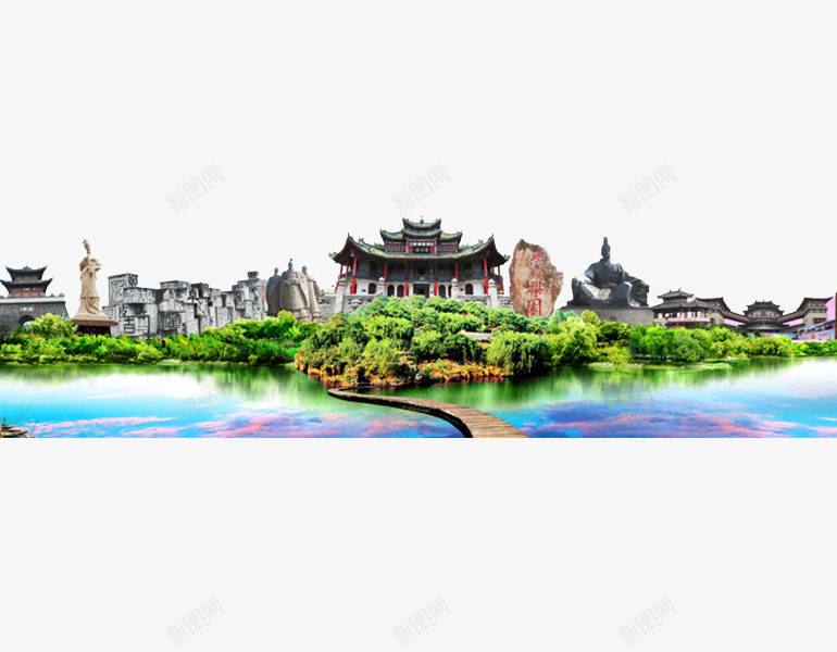 汉中景点png免抠素材_88icon https://88icon.com 旅游 景区 景点 汉中