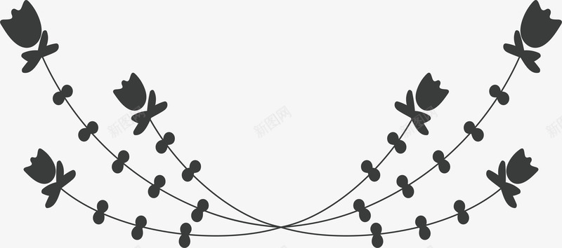 浪漫小清新花藤标题框png免抠素材_88icon https://88icon.com 浪漫花藤 矢量png 简约 简约边框 花藤 花藤标题框