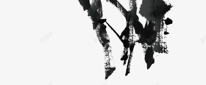 黑色水墨荷png免抠素材_88icon https://88icon.com 手绘 水墨 水墨荷 荷花 黑色