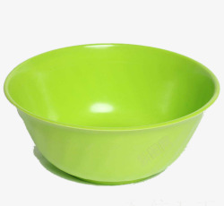 黄绿色塑料面膜碗儿素材